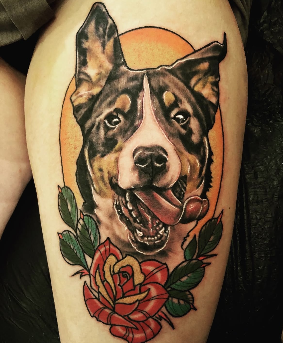 Werner Brunner tattoo