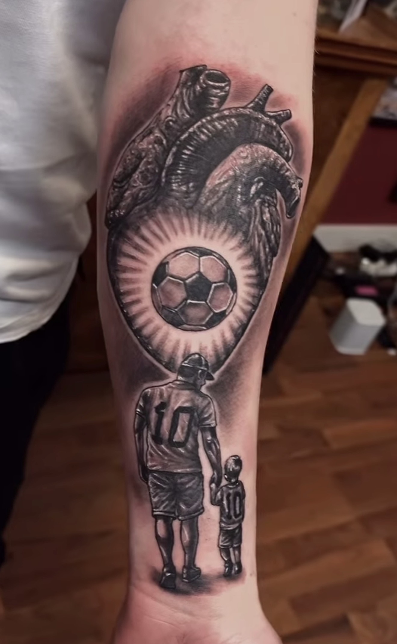 Werner Brunner tattoo