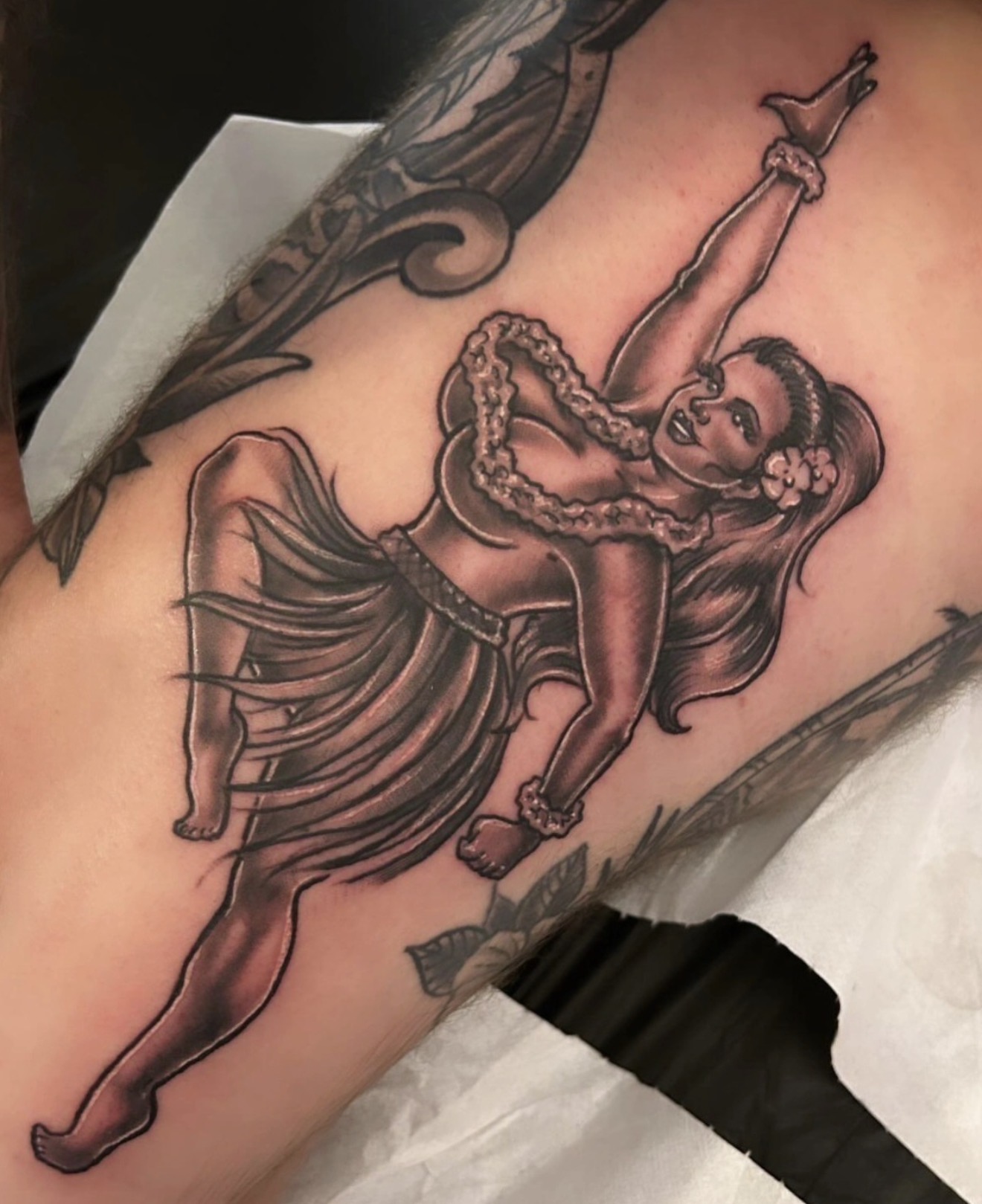 Werner Brunner tattoo
